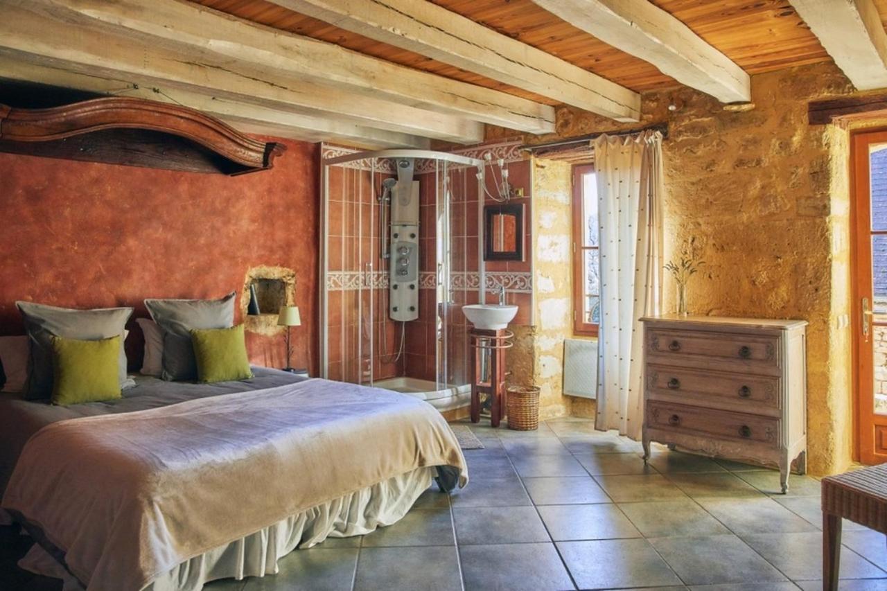 Domaine De Cantegrel - Gites De Charme Et Suite Troglodyte En Perigord ヴィトラック エクステリア 写真